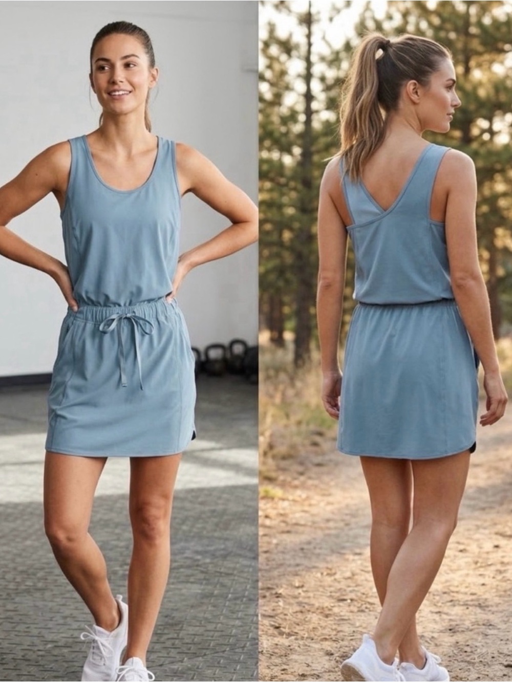 Patagonia fleetwith Light Blue Active Tank Dress